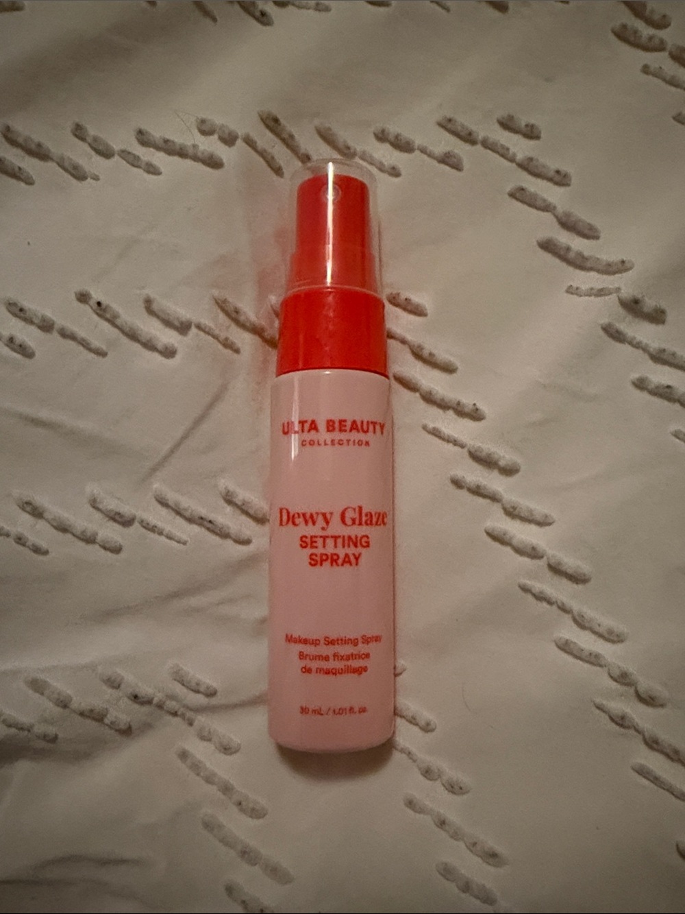 Ulta Beauty Dewy Glaz Setting Spray - Pink and Coral